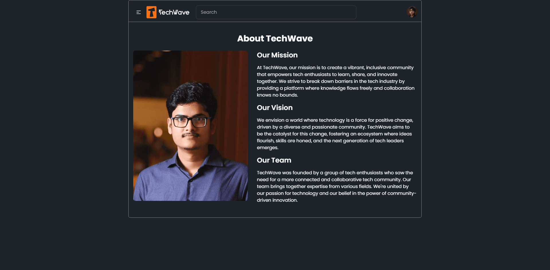 TechWave - Ride the Tide of Innovation screenshot 3