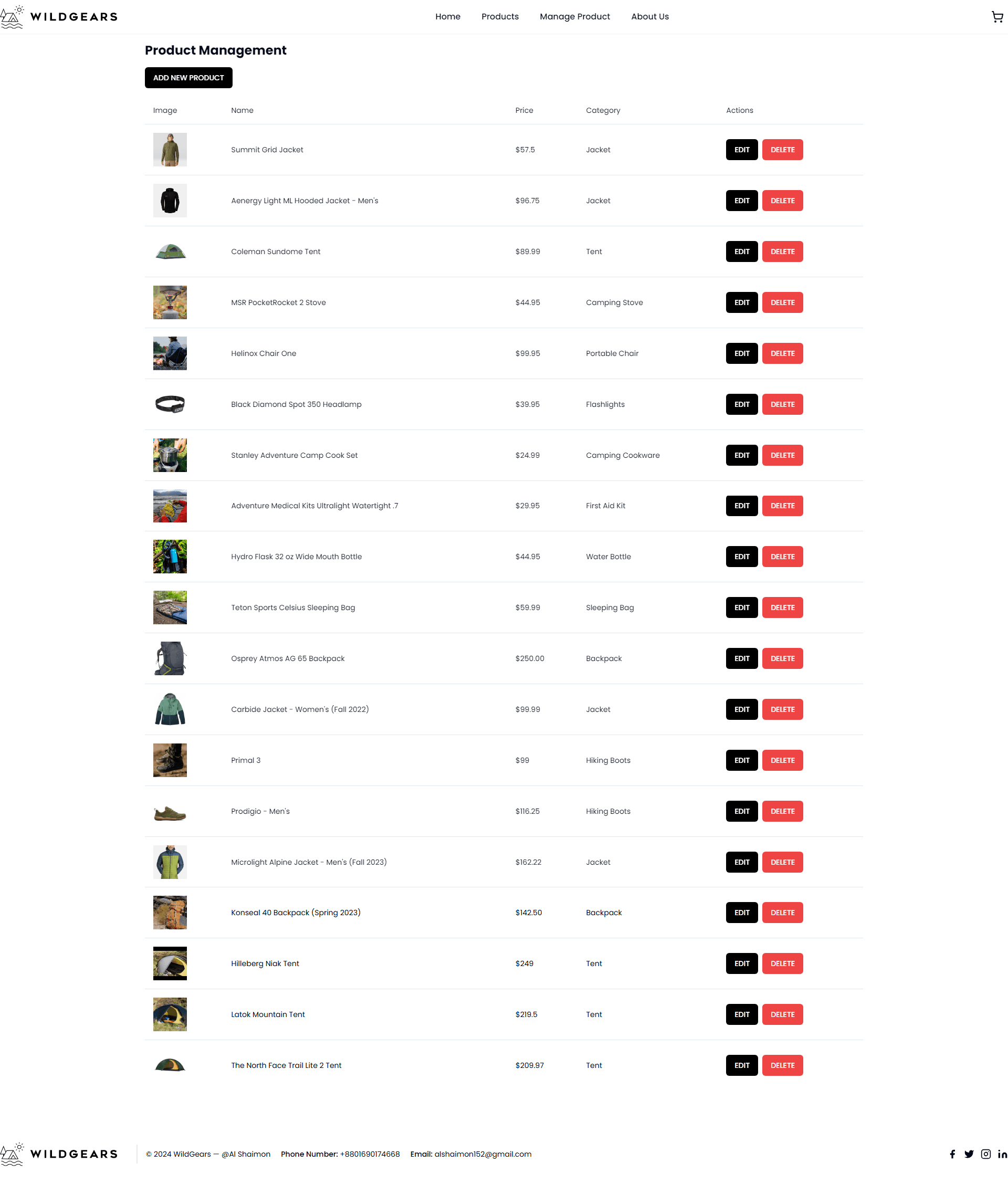 WildGears - Your Ultimate Camping Gear Destination screenshot 4